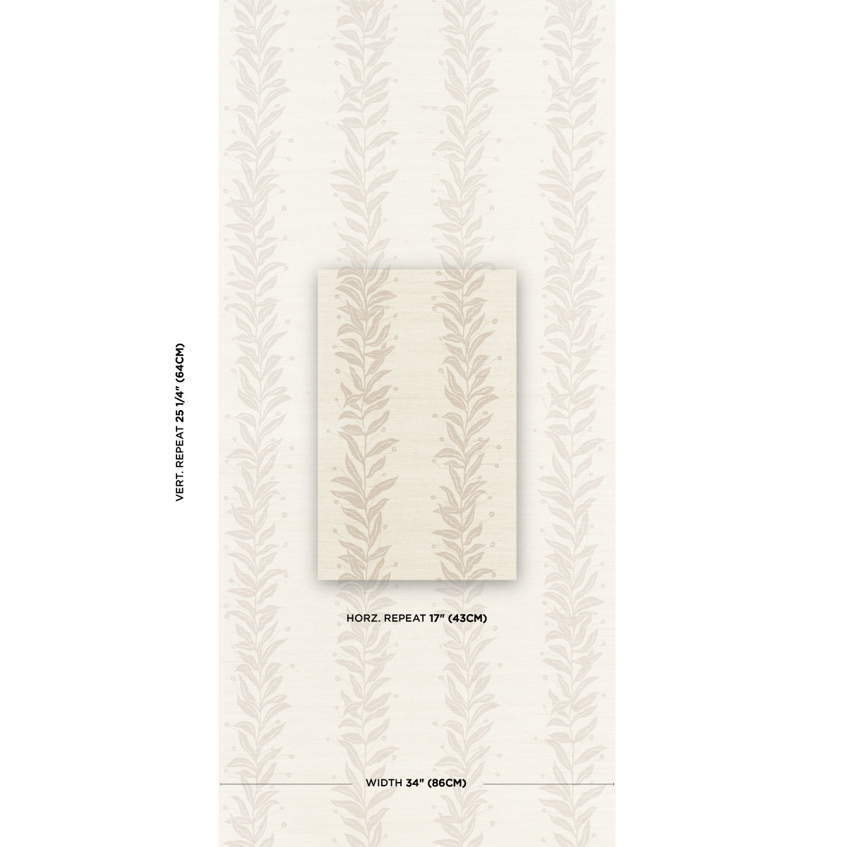 TENDRIL-STRIPE-SISAL-NATURAL-SCHUMACHER-5015561