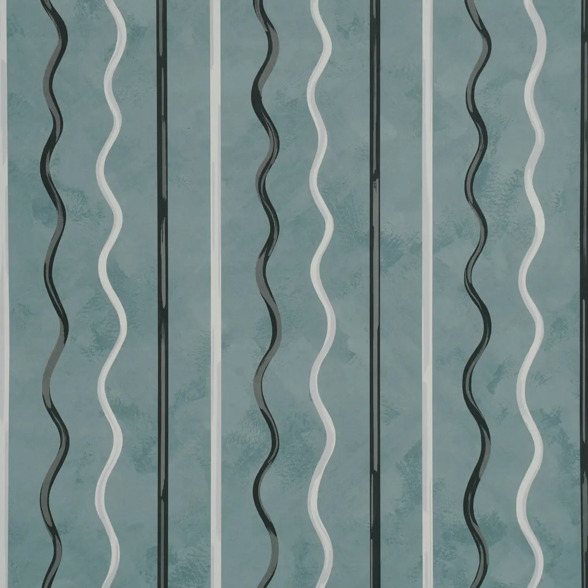 Affogato - Blue Gray - Schumacher 5015570 Wallcovering