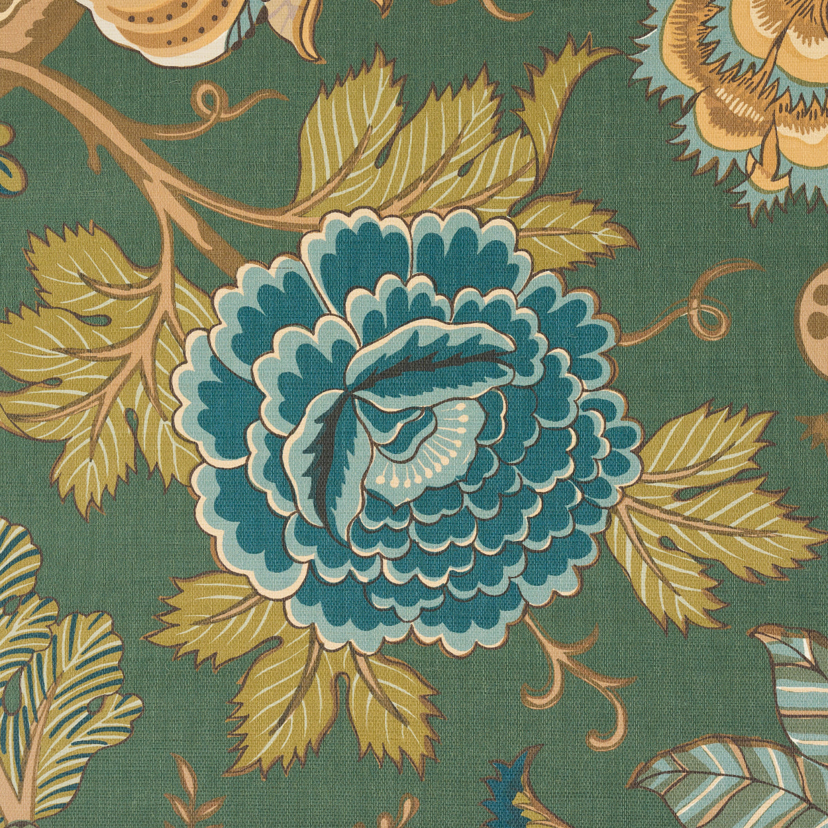 Darsy Tree Of Life Sisal Panel Set Juniper wallpaper by Schumacher, 5015630 — view 5 - Schumacher Papel pintado