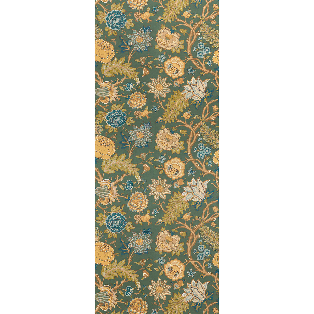 Darsy Tree Of Life Sisal Panel Set Juniper wallpaper by Schumacher, 5015630