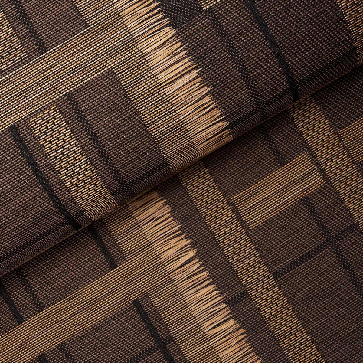 AXEL-PLAID-WALLCOVERING-SADDLE-BROWN-SCHUMACHER-5015722