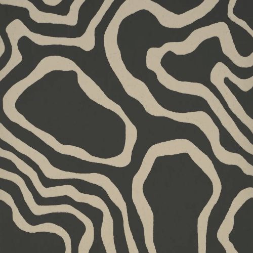Defeo - Carbon - Schumacher 5016102 Wallcovering - Schumacher Wallpaper