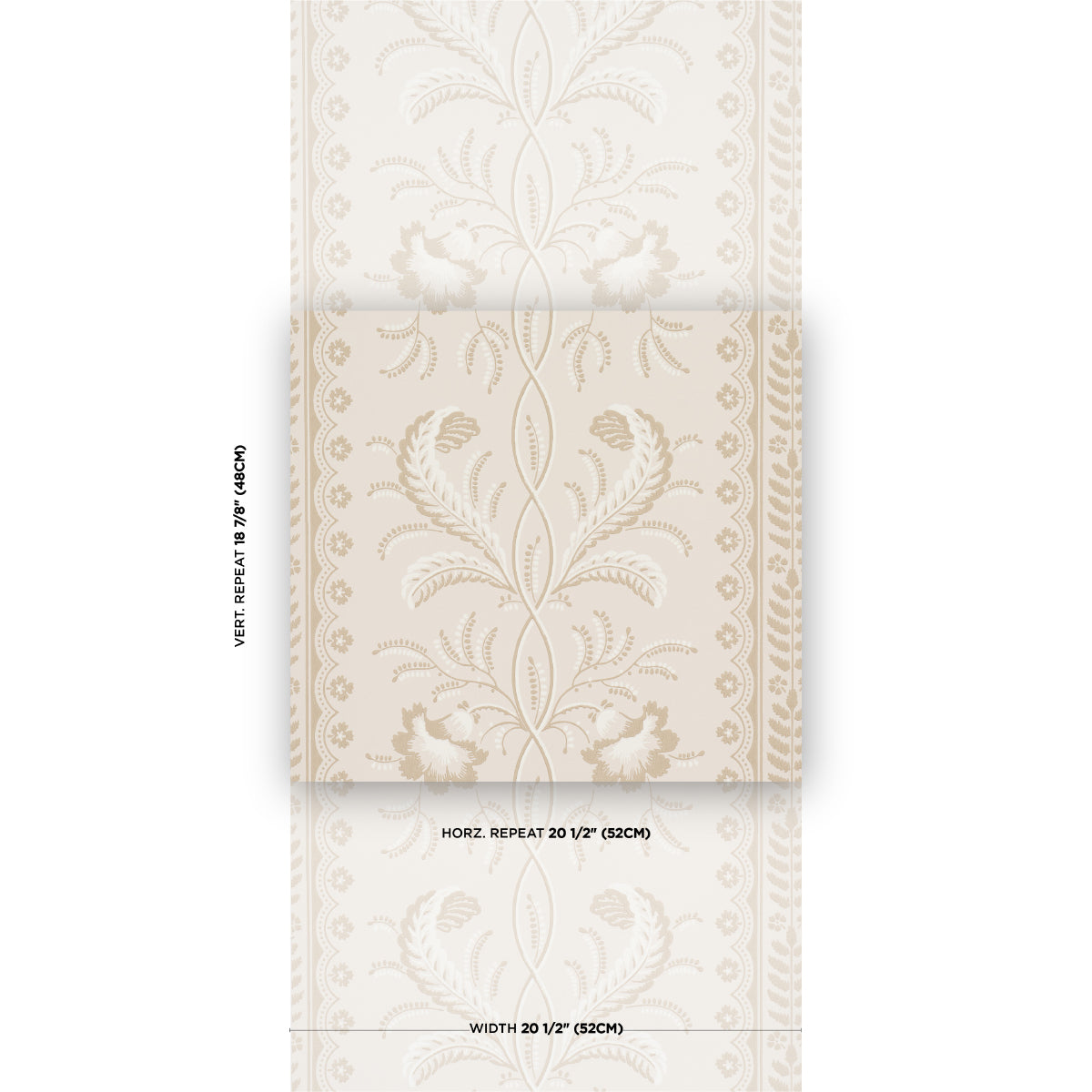 York Wallcoverings Simply Candice PSW1103RL Linden Flower
