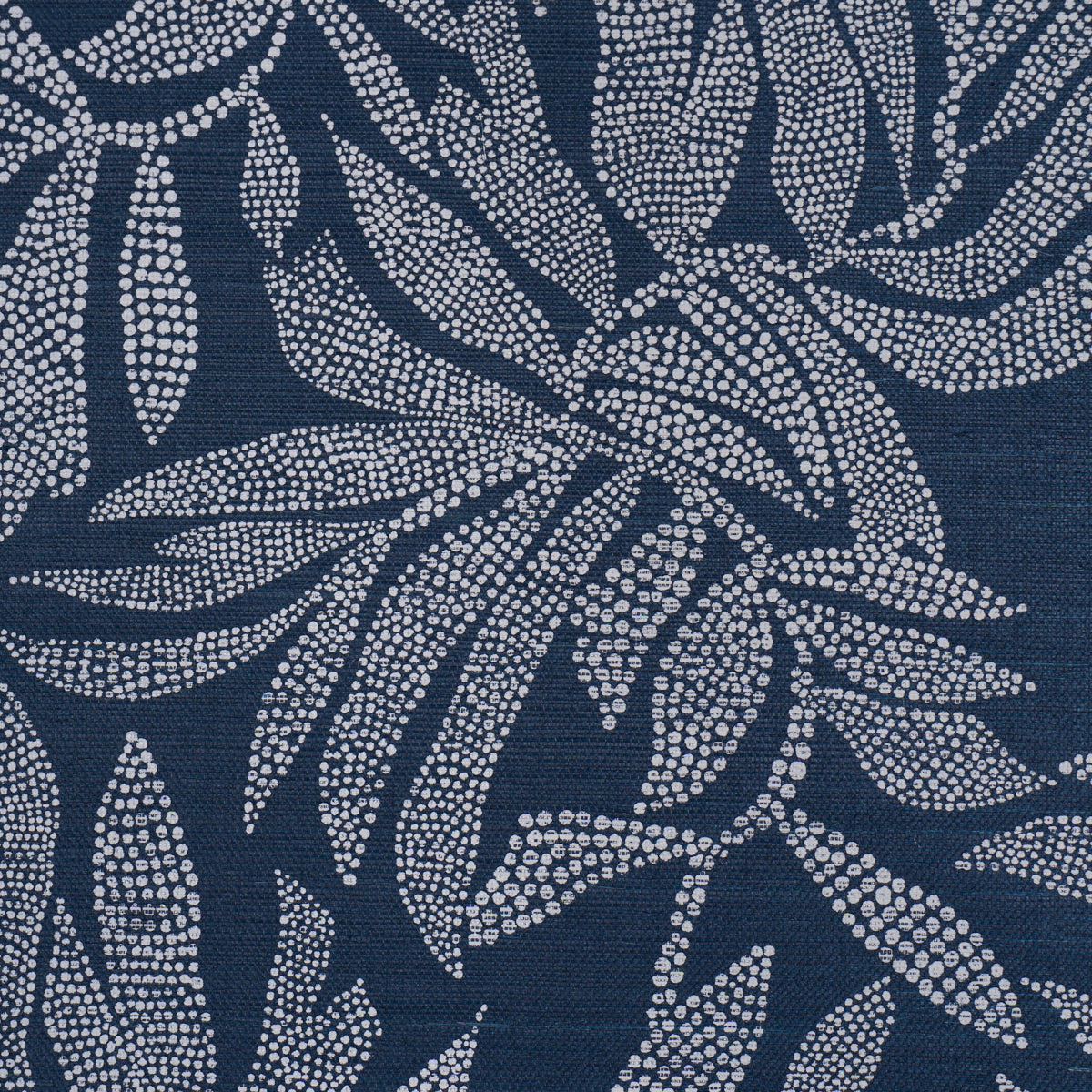 TAYRONA-PALM-MOSAIC-SISAL-PACIFIC-OCEAN-HUES-SCHUMACHER-5016951 - Schumacher Wallpaper