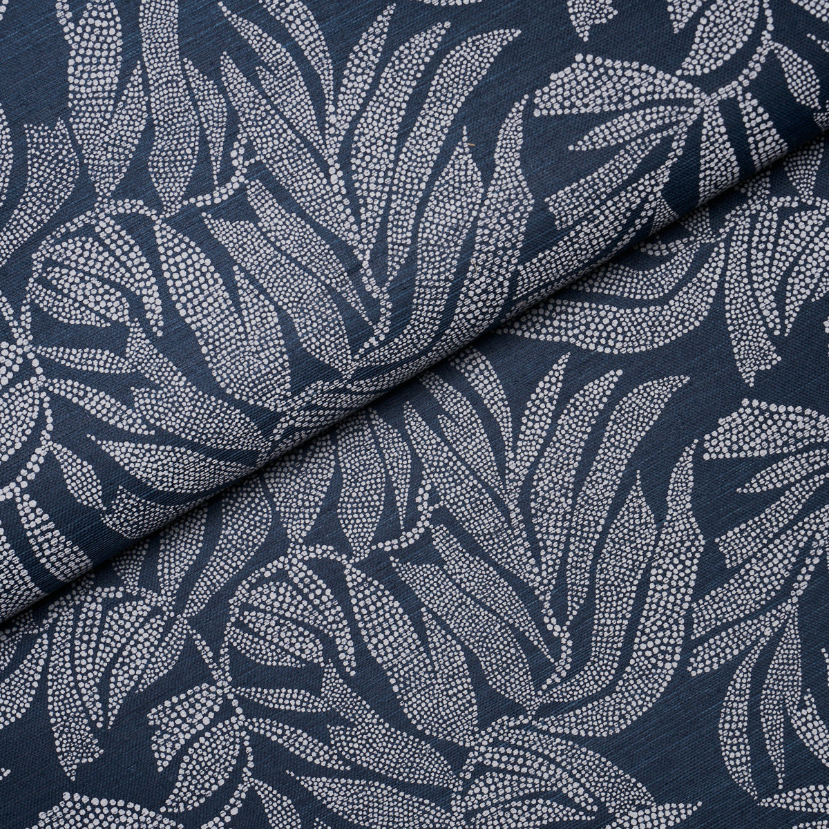 TAYRONA-PALM-MOSAIC-SISAL-PACIFIC-OCEAN-HUES-SCHUMACHER-5016951 - Schumacher Wallpaper