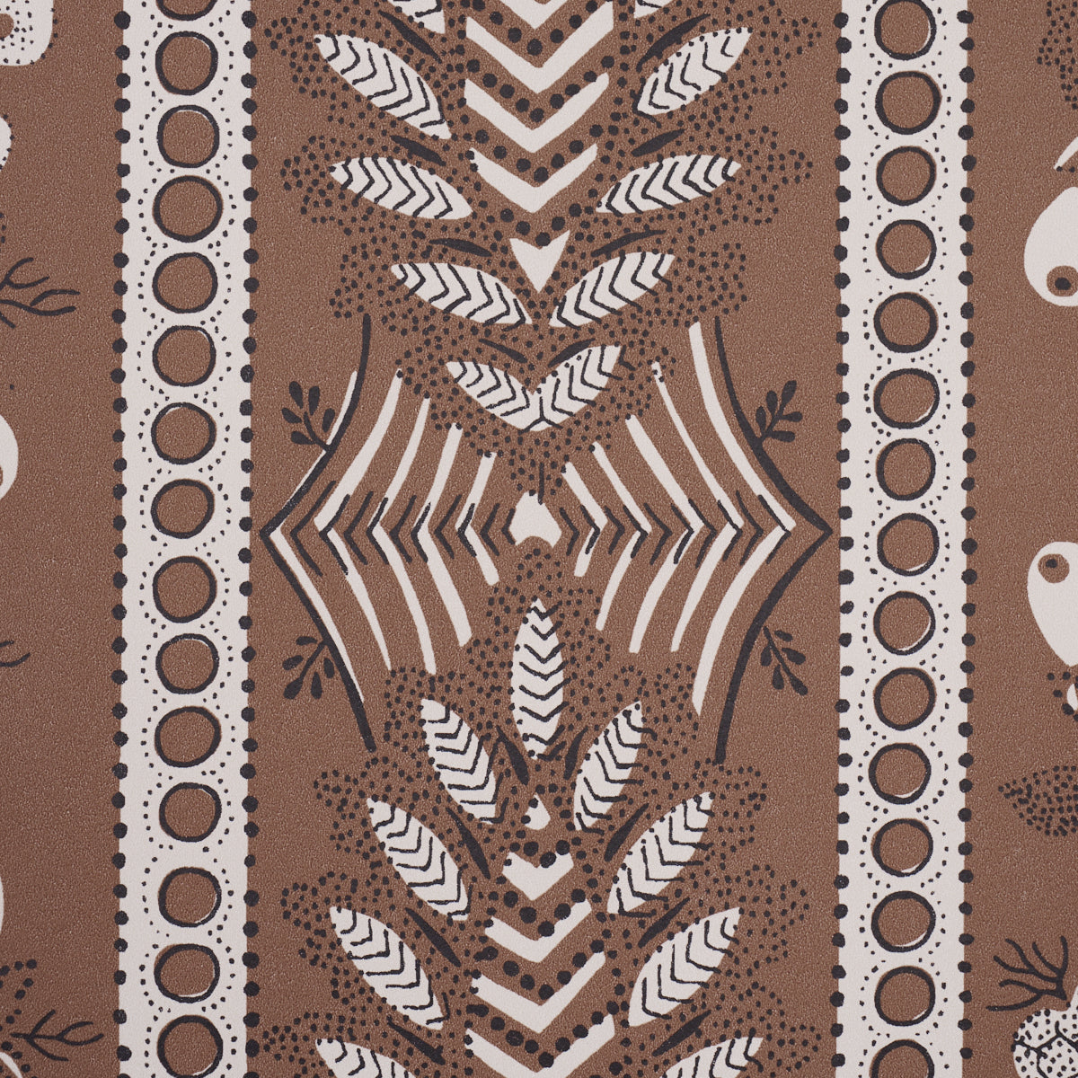 RICHMOND-HOUSE-MOCHA-SCHUMACHER-5017011 - Schumacher Wallpaper