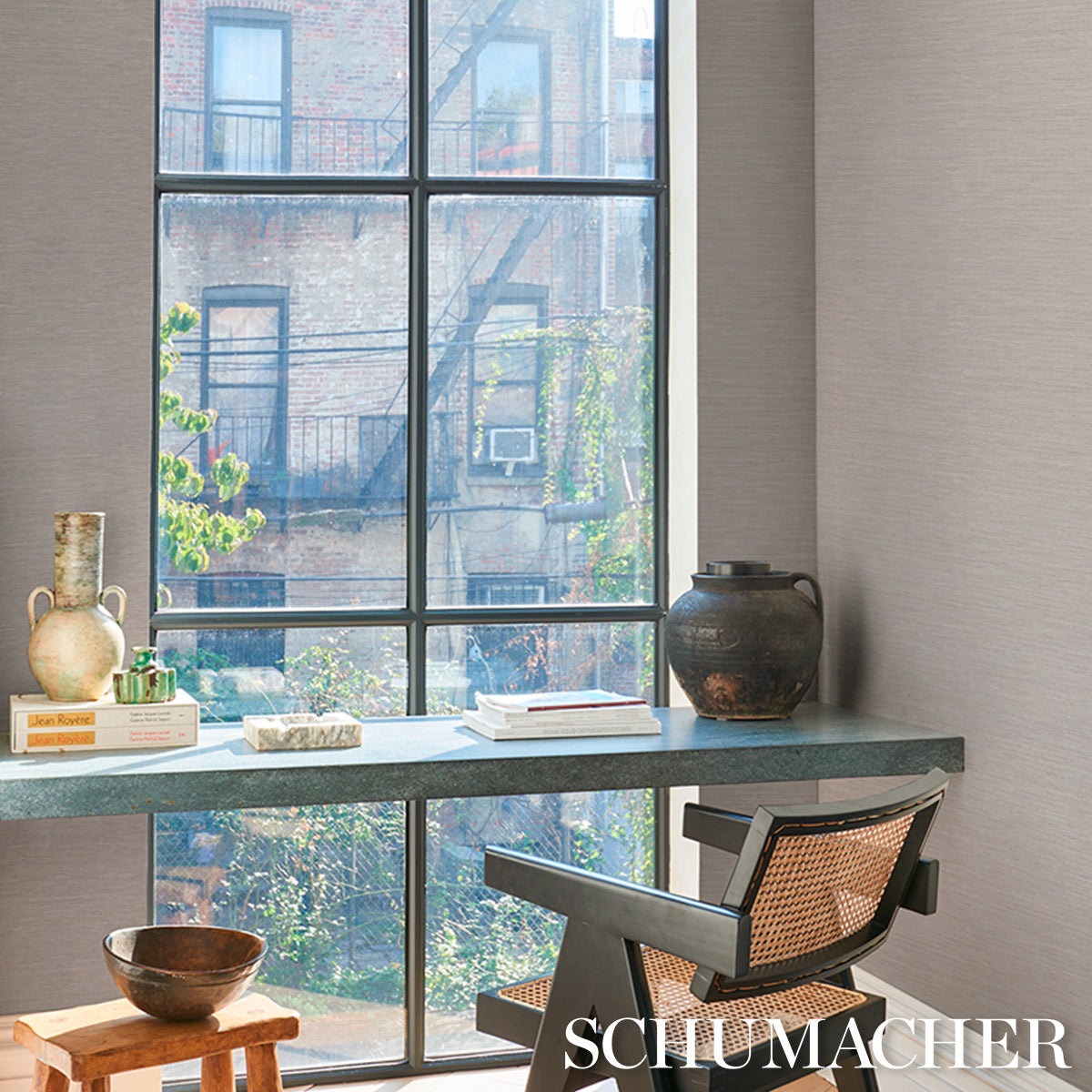 HORIZON-GRASSCLOTH-VINYL-GREY-SCHUMACHER-5017275