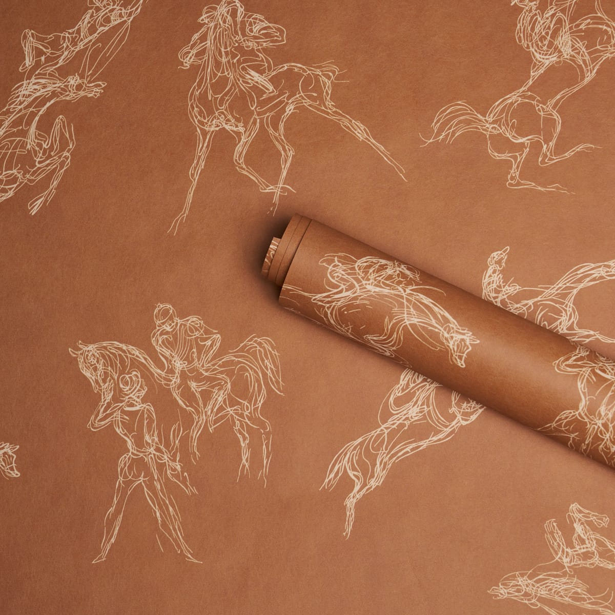 TANBARK-EARTHY-BROWN-SCHUMACHER-5017390 - Schumacher Wallpaper