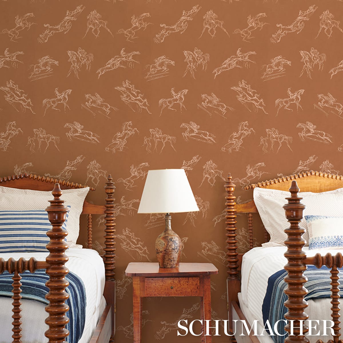 TANBARK-EARTHY-BROWN-SCHUMACHER-5017390 - Schumacher Wallpaper