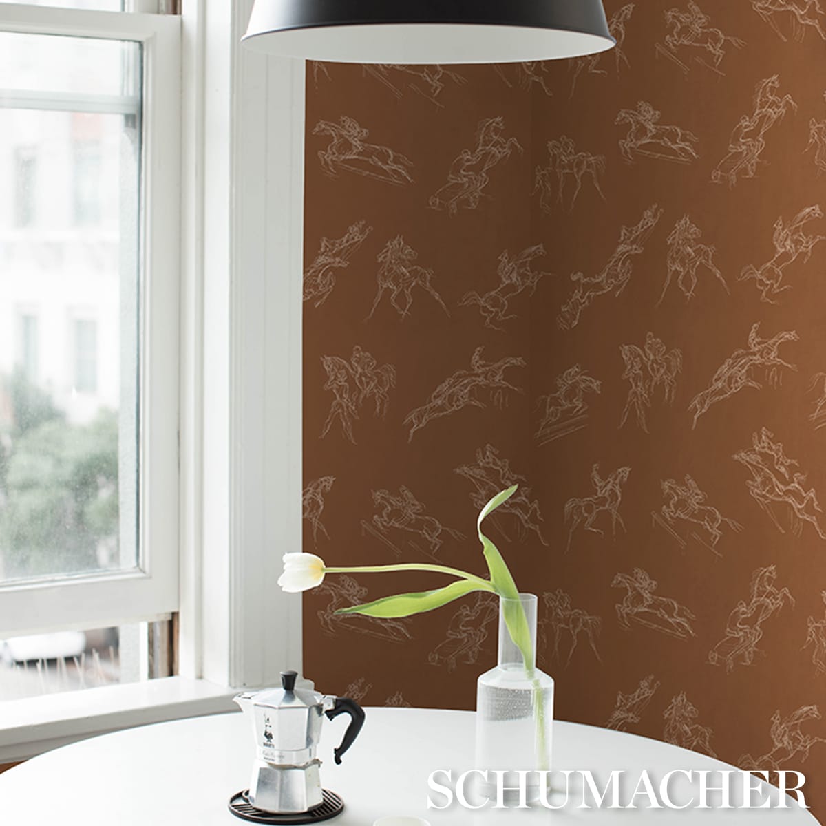 TANBARK-EARTHY-BROWN-SCHUMACHER-5017390 - Schumacher Wallpaper
