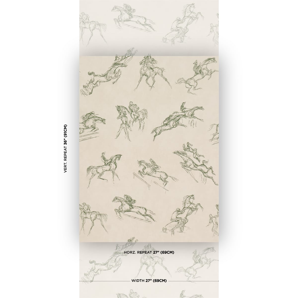 TANBARK-OLIVE-SCHUMACHER-5017392 - Schumacher Wallpaper