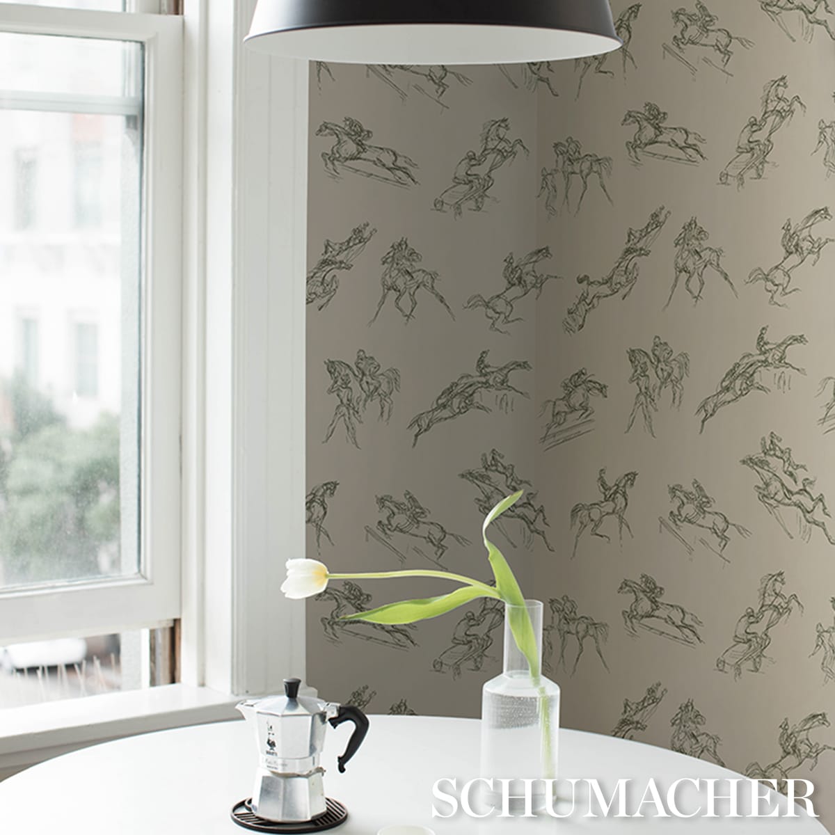 TANBARK-OLIVE-SCHUMACHER-5017392 - Schumacher Wallpaper