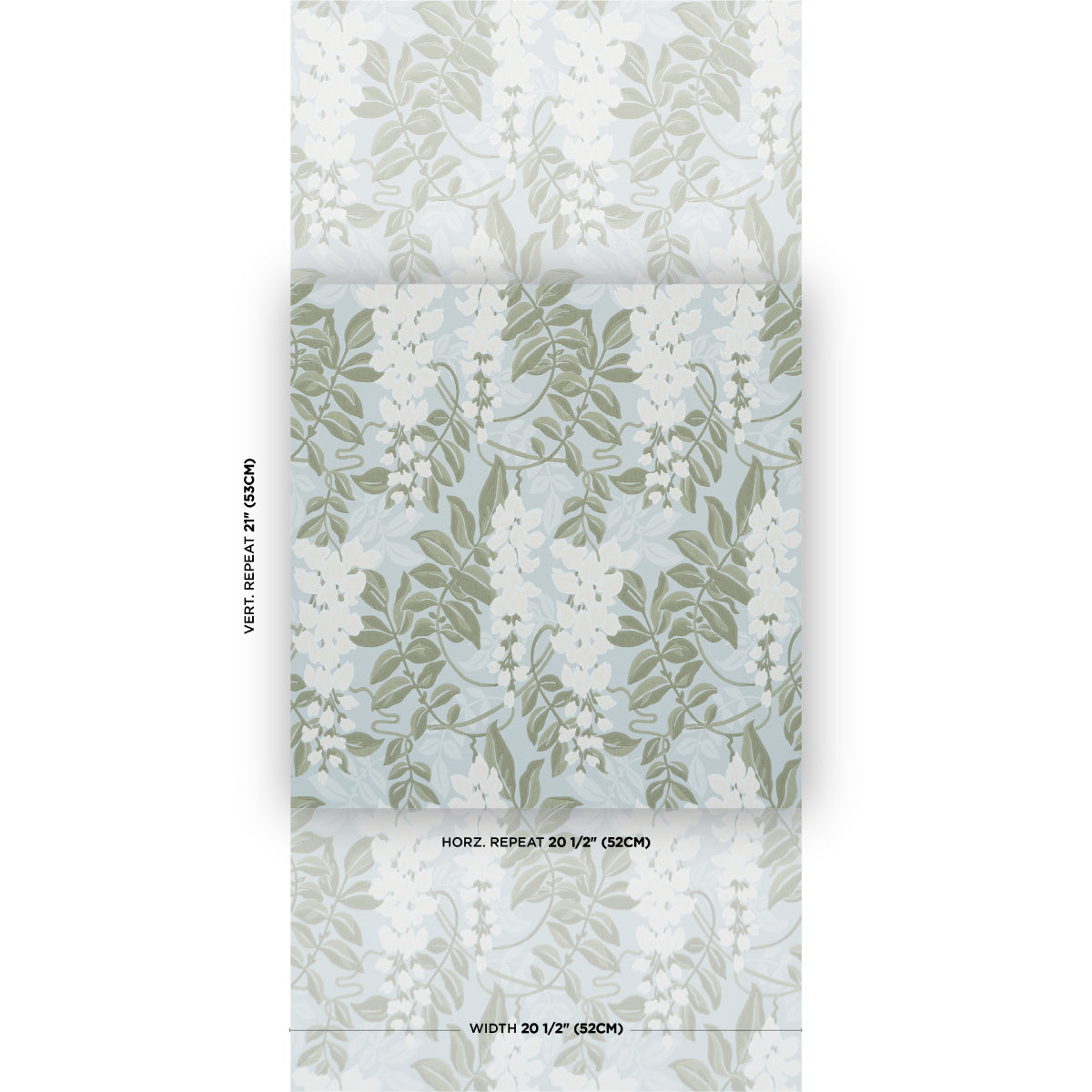 LUCIA-WISTERIA-SKY-SCHUMACHER-5017531 - Schumacher Wallpaper