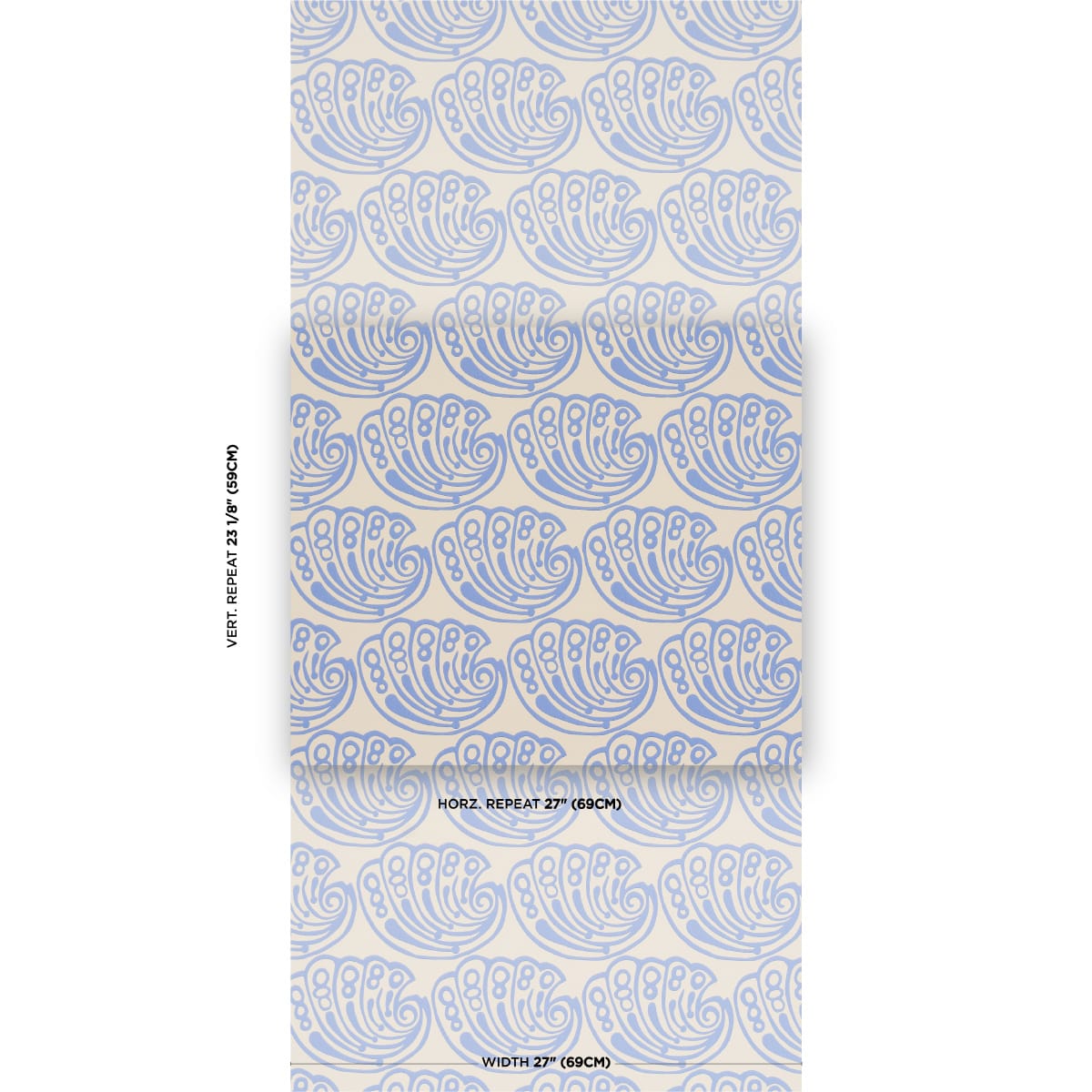 RAMSGATE-FRENCH-BLUE-SCHUMACHER-5017610 - Schumacher Wallpaper