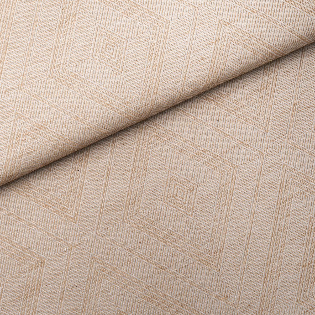 Tortola Linen Paperweave Large - Natural - Schumacher 5017670 Wallpaper - Schumacher Wallpaper