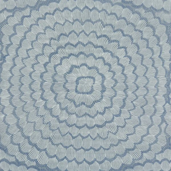 Feather Bloom Sisal - Cornflower- Schumacher 5017711 Wallpaper - Schumacher Wallpaper