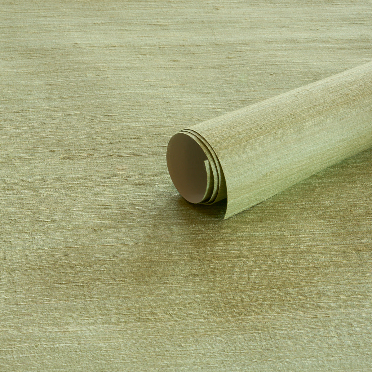 Shaded Silk - Celery - Schumacher 5017782 Wallpaper - Schumacher Wallpaper
