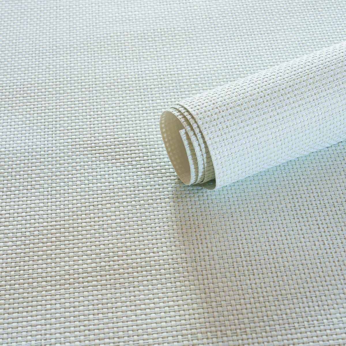 Gami Paperweave - Sky - Schumacher 5017803 Wallpaper - Schumacher Wallpaper
