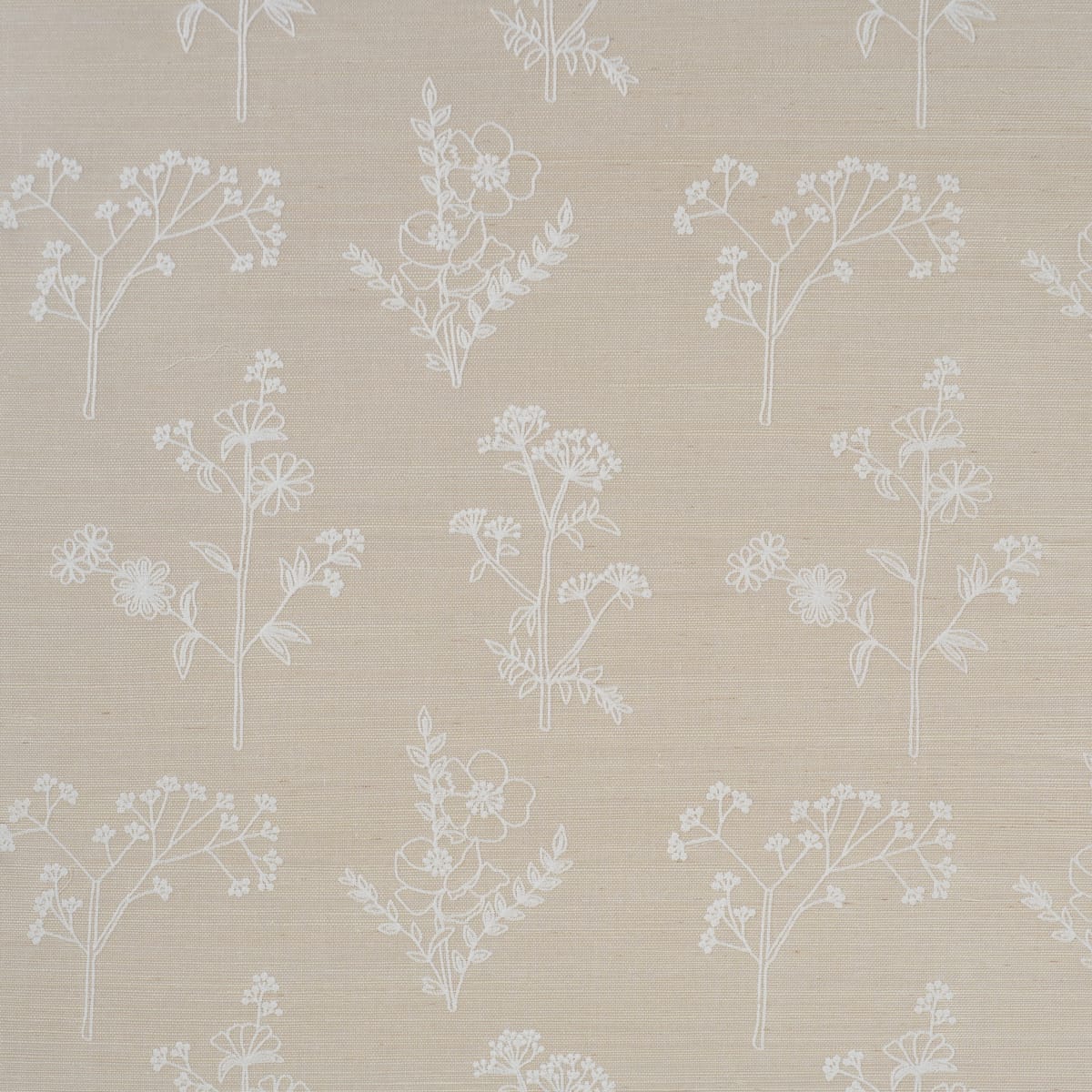 LISBETH-EMBROIDERED-SISAL-PEARL-SCHUMACHER-5017912 - Schumacher Wallpaper
