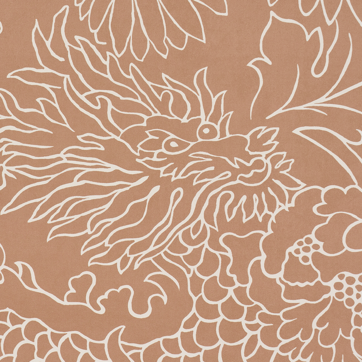CHIANG-MAI-DRAGON-SILHOUETTE-MEDITERRANEAN-SPICE-SCHUMACHER-5017921 - Schumacher Wallpaper