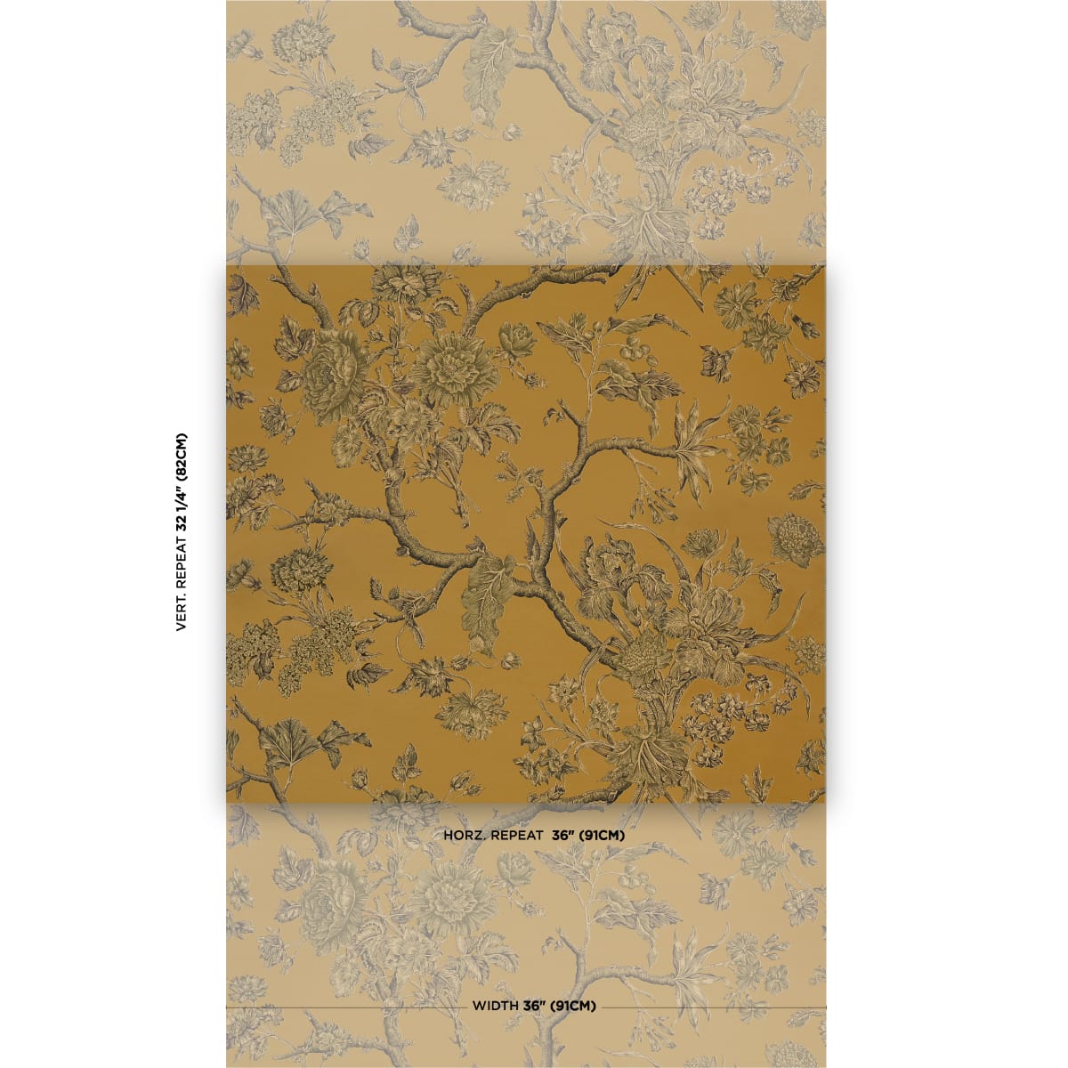 INVERNESS-GARDEN-DOCUMENT-SCHUMACHER-5017970 - Schumacher Wallpaper