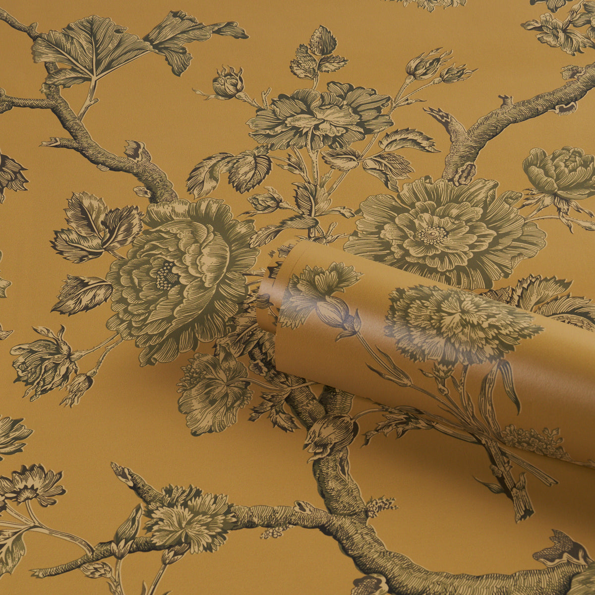 INVERNESS-GARDEN-DOCUMENT-SCHUMACHER-5017970 - Schumacher Wallpaper