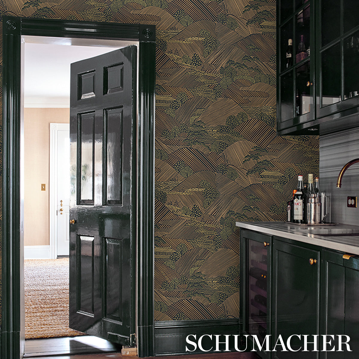 NIKKO-GLIMMER-SCHUMACHER-5018051 - Schumacher Wallpaper