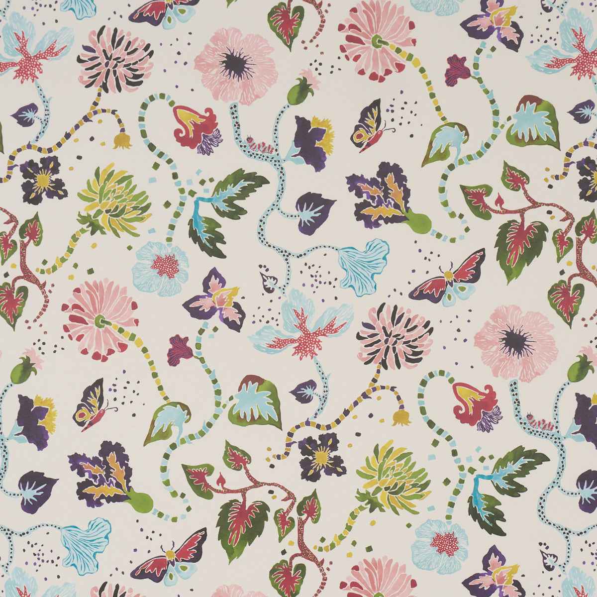 Gloriette - Multi - Schumacher 5018060 - Schumacher Wallpaper