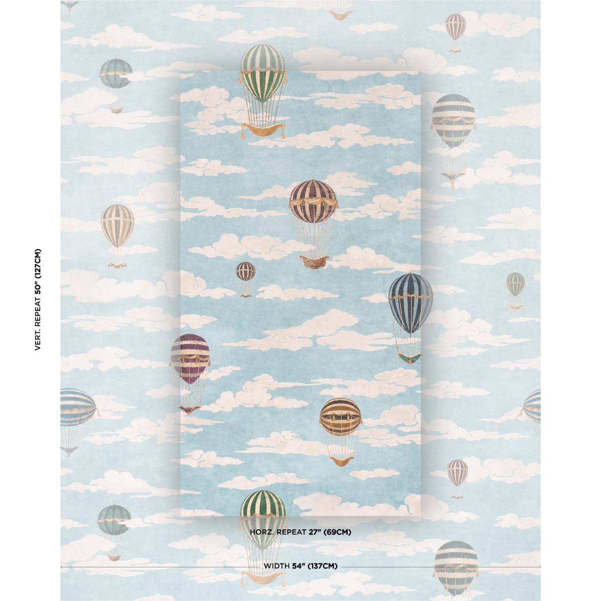 UP-UP-AND-AWAY-DOCUMENT-SCHUMACHER-5018131 - Schumacher Wallpaper