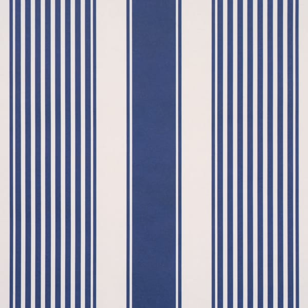 SUMMERVILLE-STRIPE-INDIGO-SCHUMACHER-5018141 - Schumacher Wallpaper