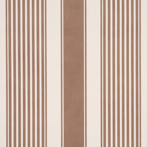 SUMMERVILLE-STRIPE-UMBER-SCHUMACHER-5018142 - Schumacher Wallpaper