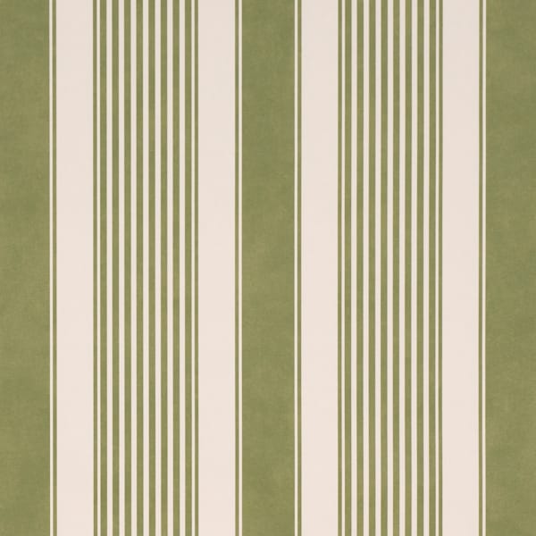 SUMMERVILLE-STRIPE-MOSS-SCHUMACHER-5018147 - Schumacher Wallpaper