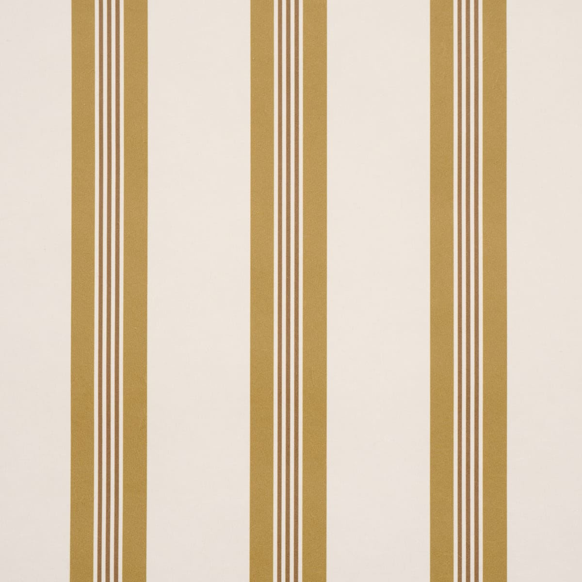 CHATHAM-STRIPE-OCHRE-SCHUMACHER-5018171 - Schumacher Wallpaper