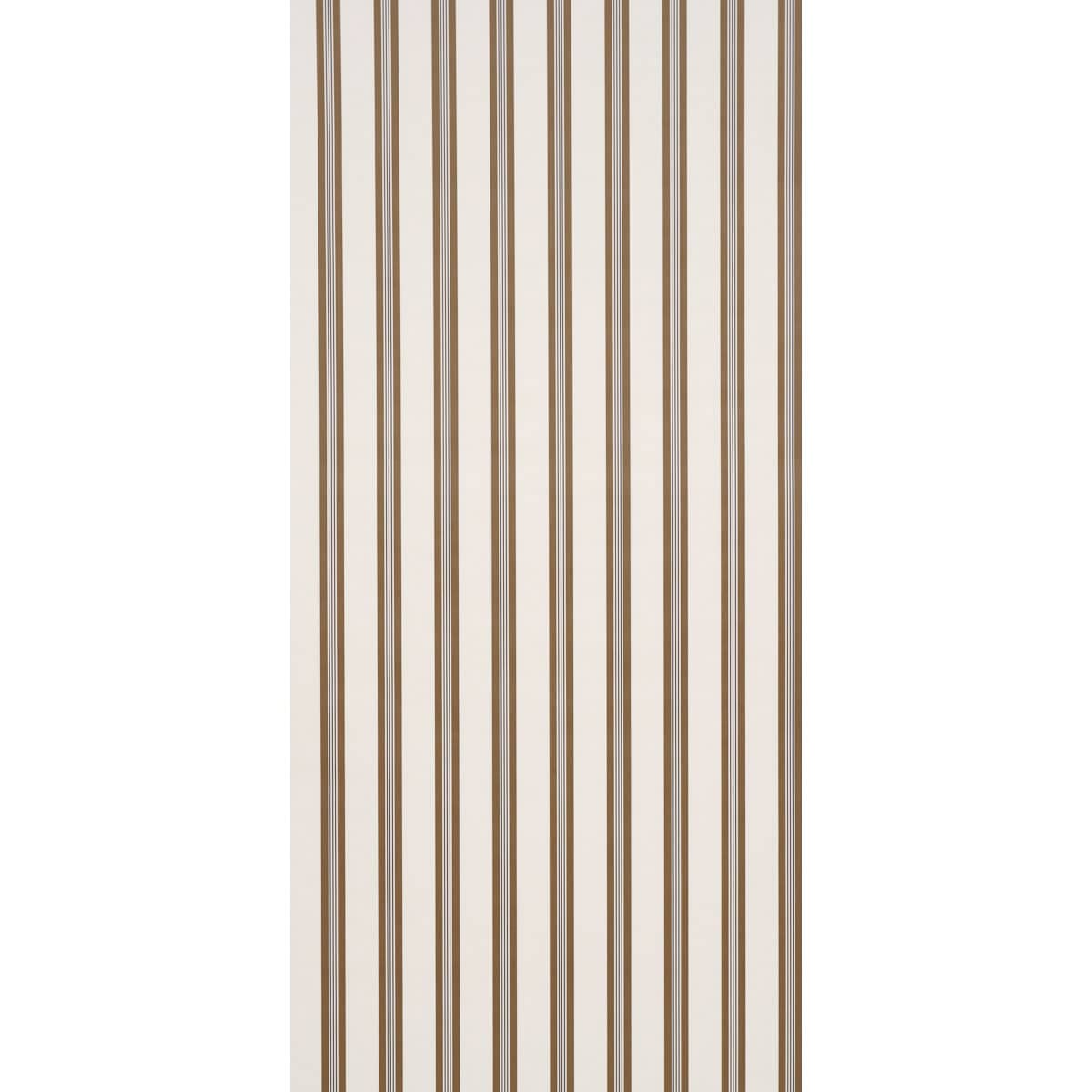 CHATHAM-STRIPE-UMBER-SCHUMACHER-5018174 - Schumacher Wallpaper