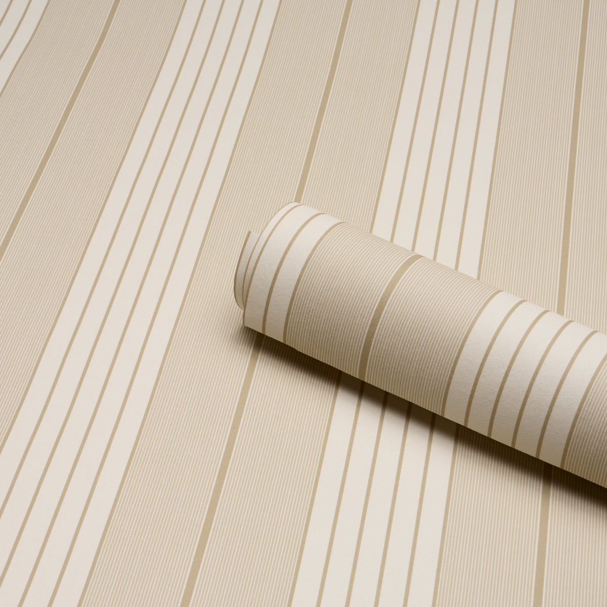 AUDREY-STRIPE-SAND-SCHUMACHER-5018183 - Schumacher Wallpaper