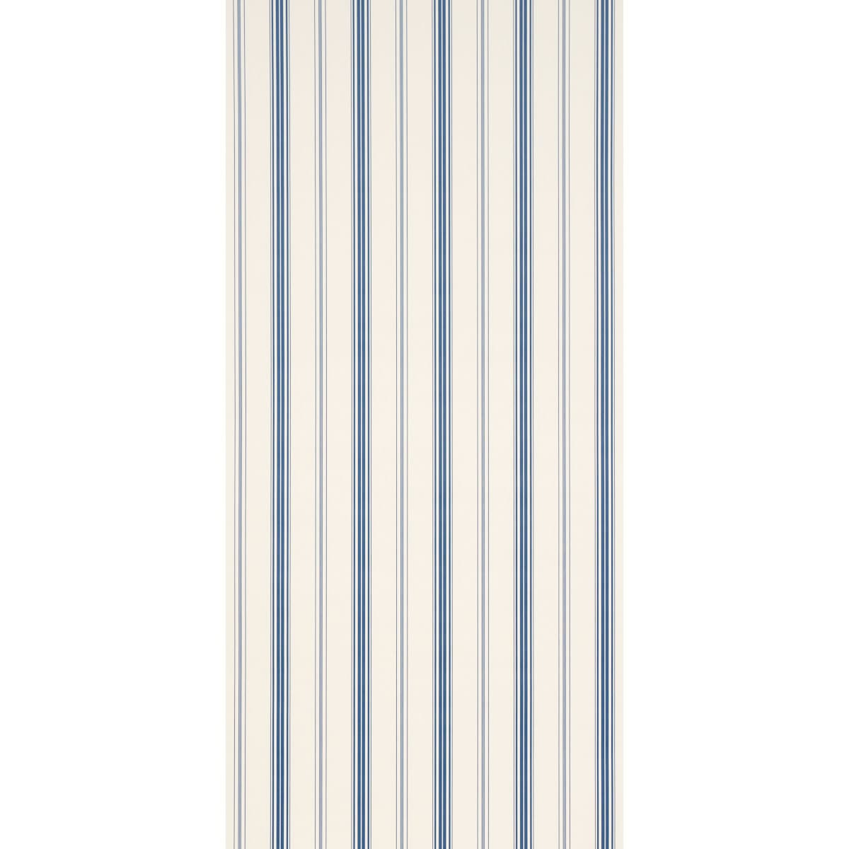 COCO-STRIPE-INDIGO-SCHUMACHER-5018194 - Schumacher Wallpaper