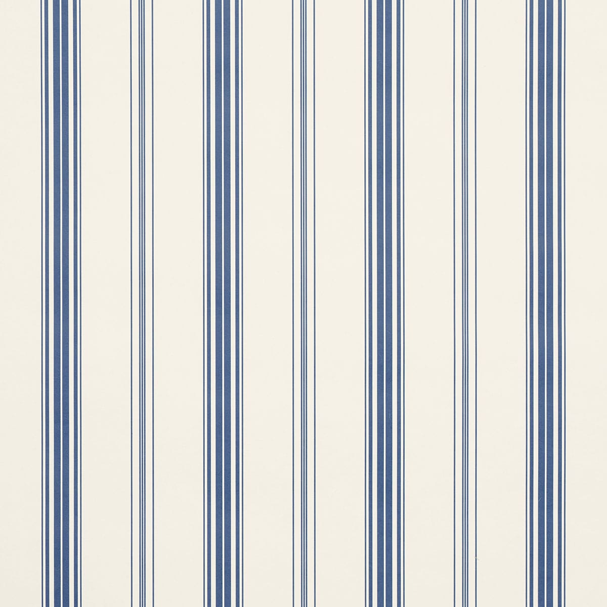 COCO-STRIPE-INDIGO-SCHUMACHER-5018194 - Schumacher Wallpaper