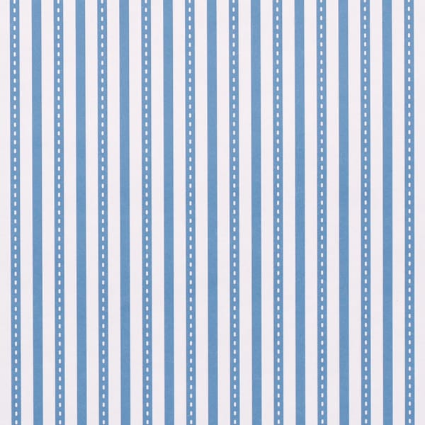 MATHIS-TICKING-STRIPE-DELFT-SCHUMACHER-5018201 - Schumacher Wallpaper