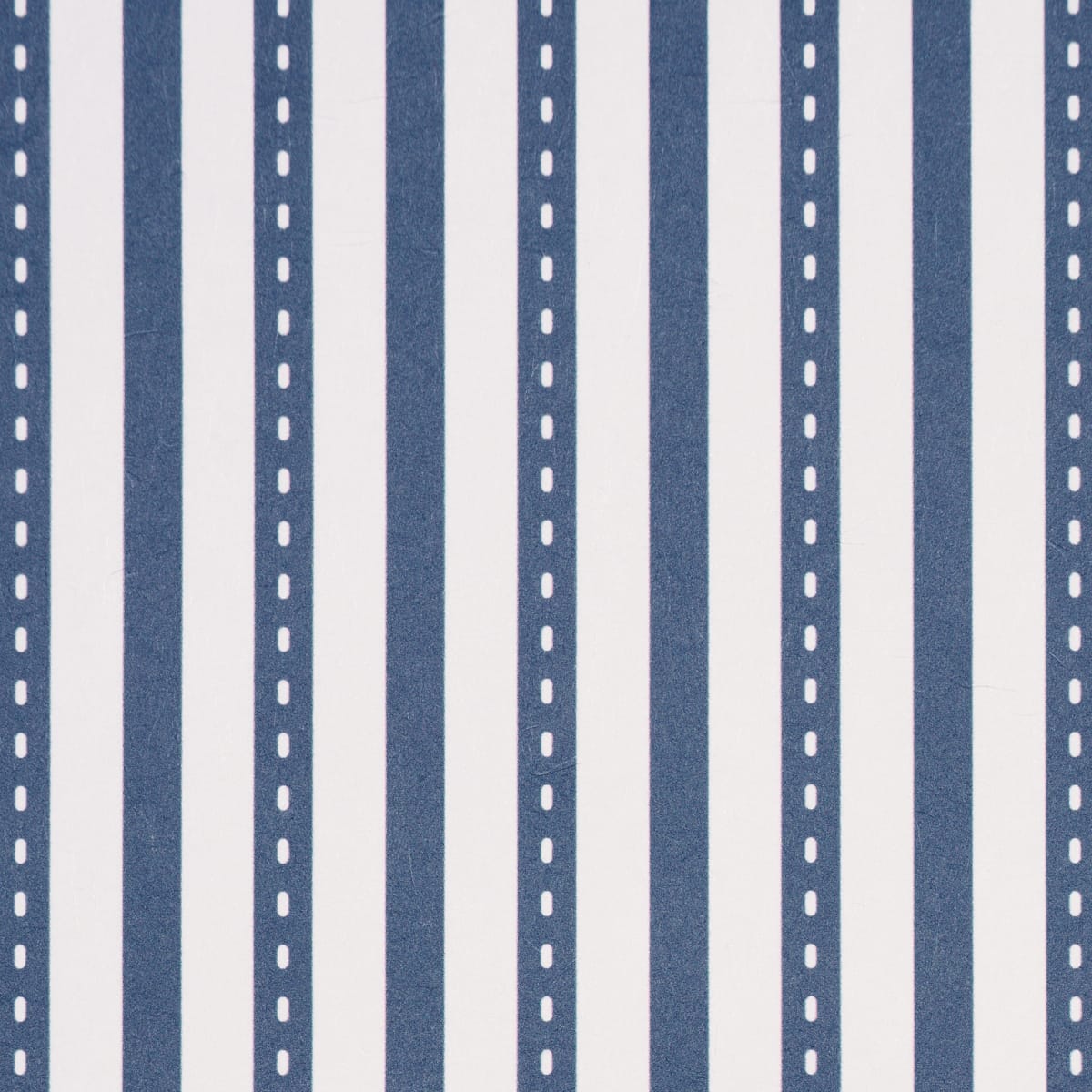 MATHIS-TICKING-STRIPE-INDIGO-SCHUMACHER-5018202 - Schumacher Wallpaper