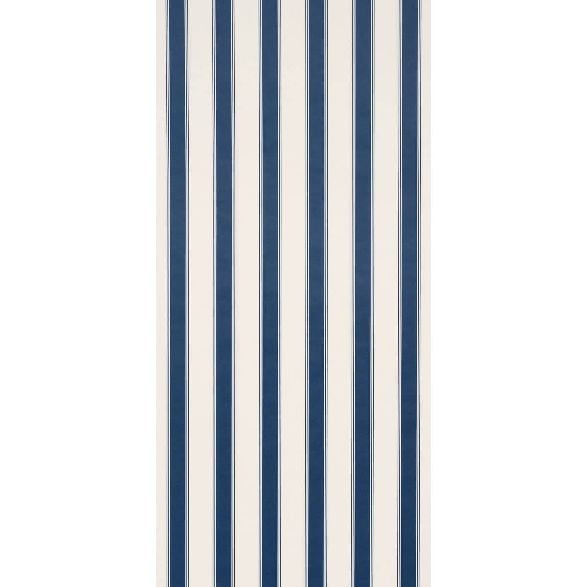 RAFE-STRIPE-INDIGO-SCHUMACHER-5018215 - Schumacher Wallpaper