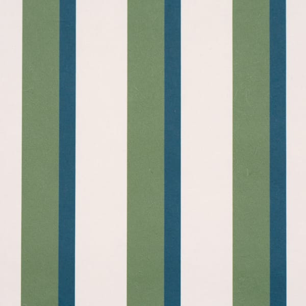 RIGSBY-STRIPE-PEACOCK-SCHUMACHER-5018220 - Schumacher Wallpaper