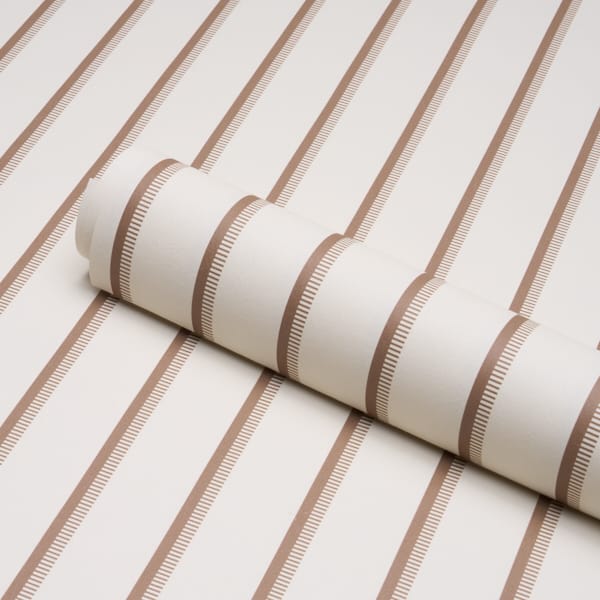 TYLA-STRIPE-UMBER-SCHUMACHER-5018235 - Schumacher Wallpaper