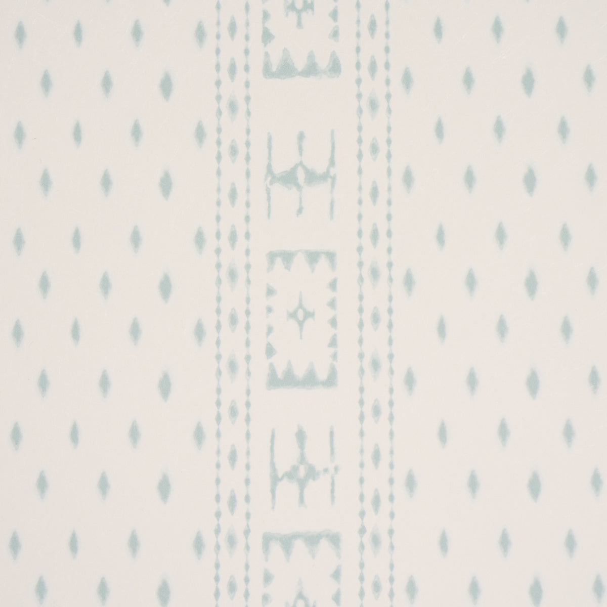 Indah Batik - Aqua - Schumacher 5018242 Wallpaper - Schumacher Wallpaper
