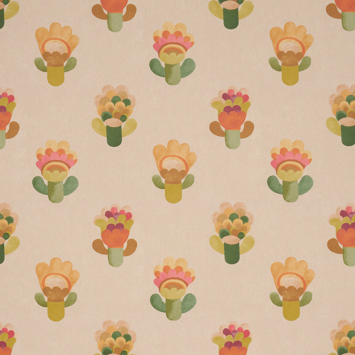 Le Jardin - Sun - Schumacher 5018271 Wallpaper - Schumacher Wallpaper