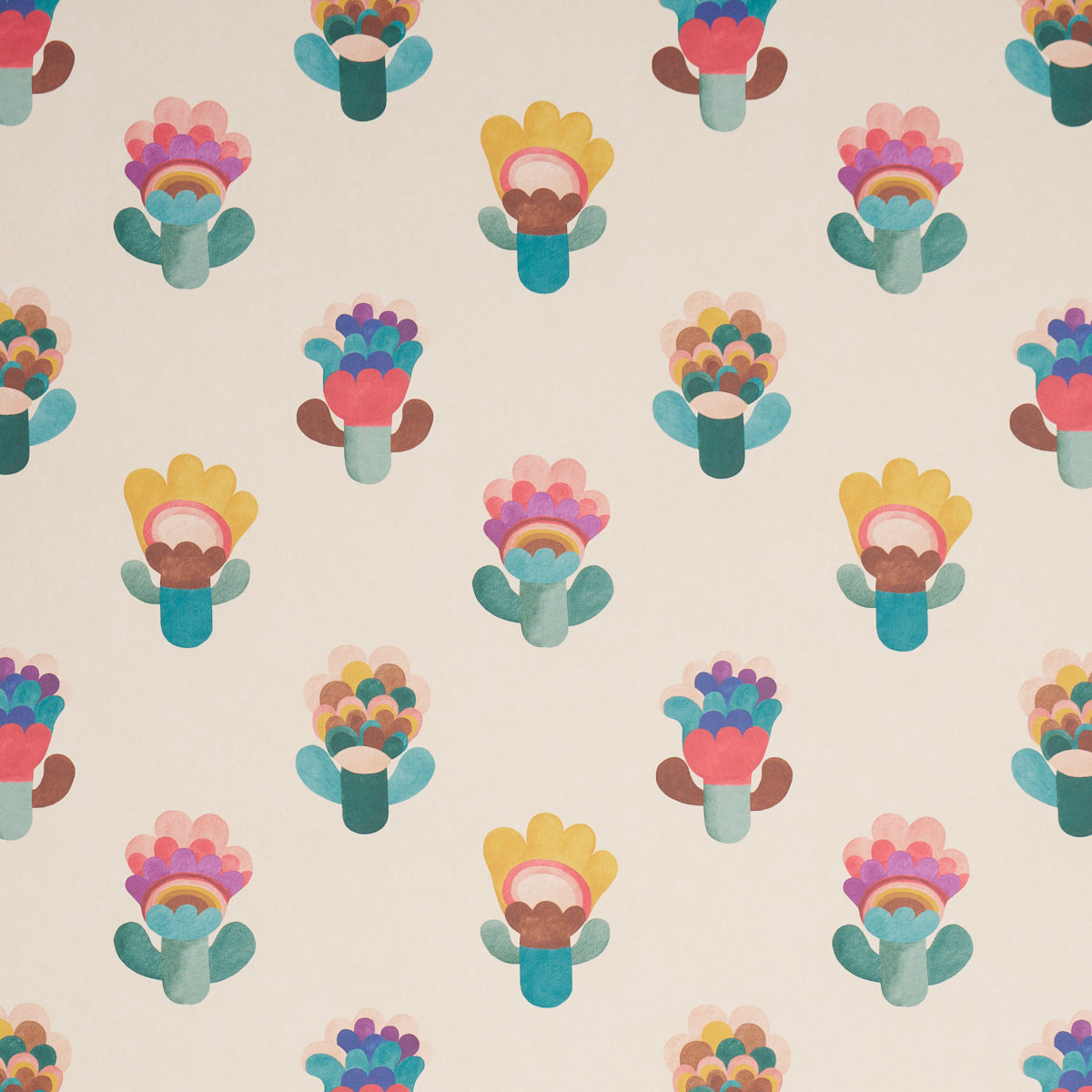 Le Jardin - Spring - Schumacher 5018272 Wallpaper - Schumacher Wallpaper