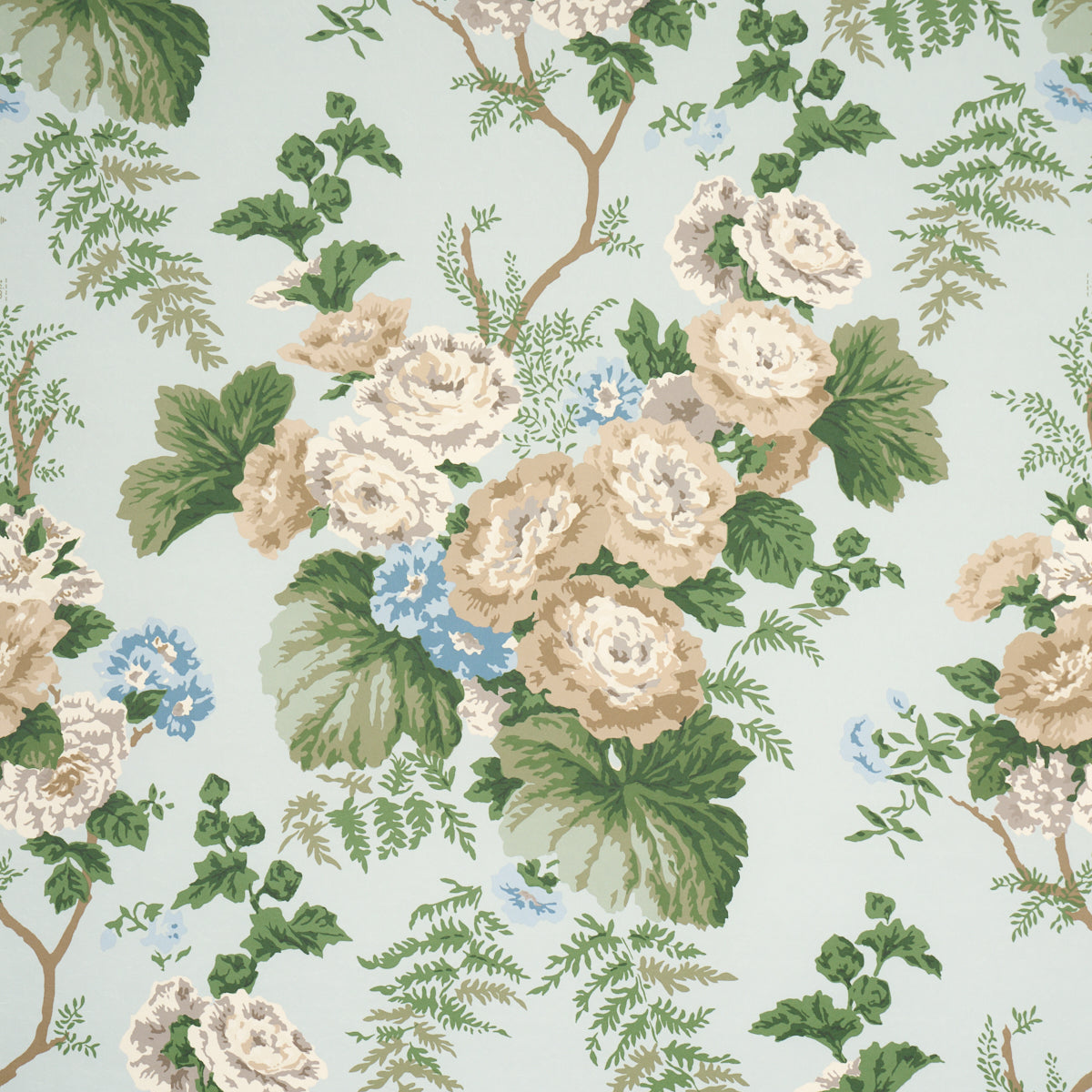 Wycombe Park - Sky - Schumacher 5018341 Wallpaper - Schumacher Wallpaper