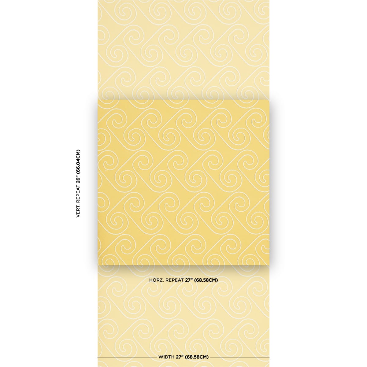 FORTUNA-LIGHT-YELLOW-SCHUMACHER-5018361 - Schumacher Wallpaper
