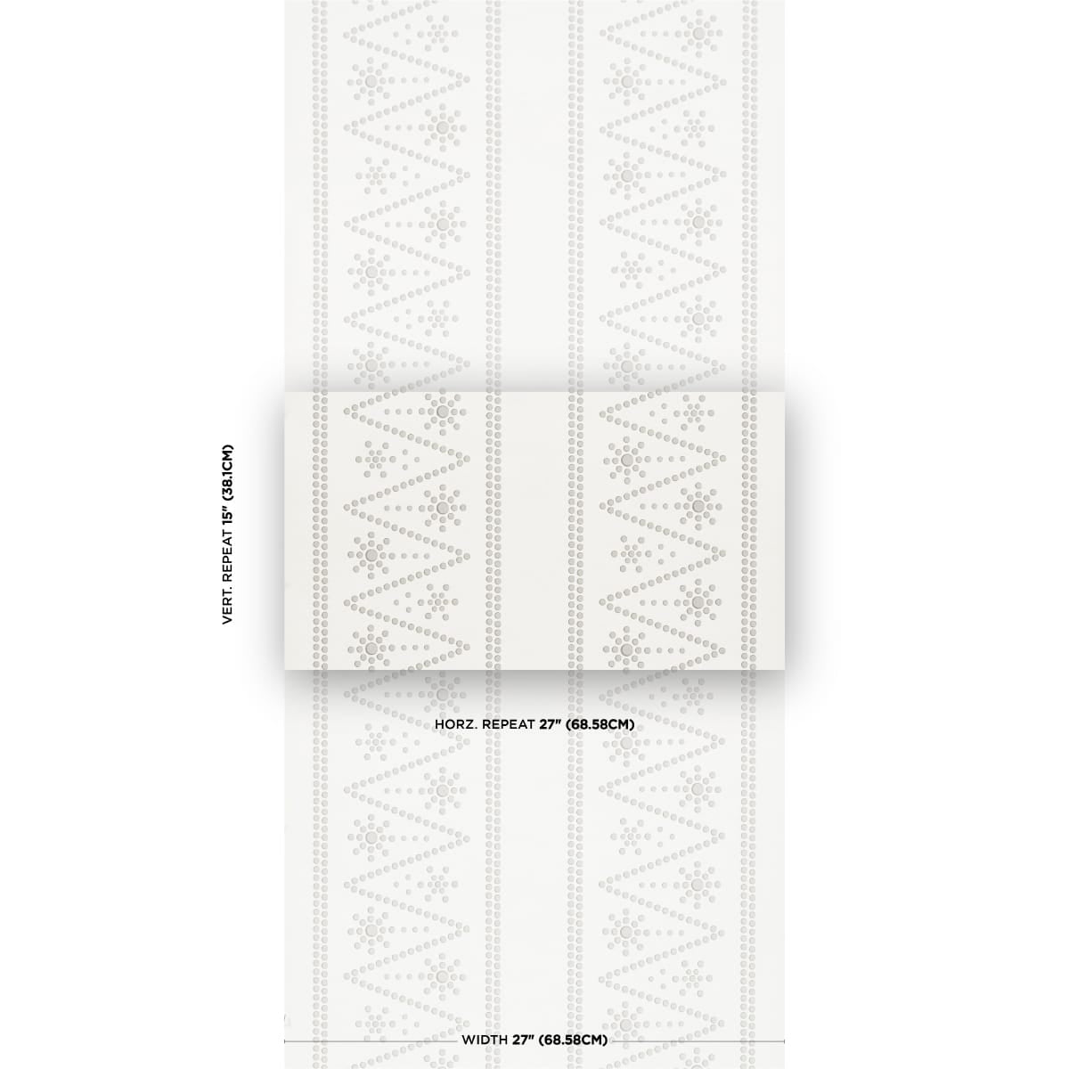 THE-PEARLIES-SILVER-SCHUMACHER-5018370 - Schumacher Wallpaper