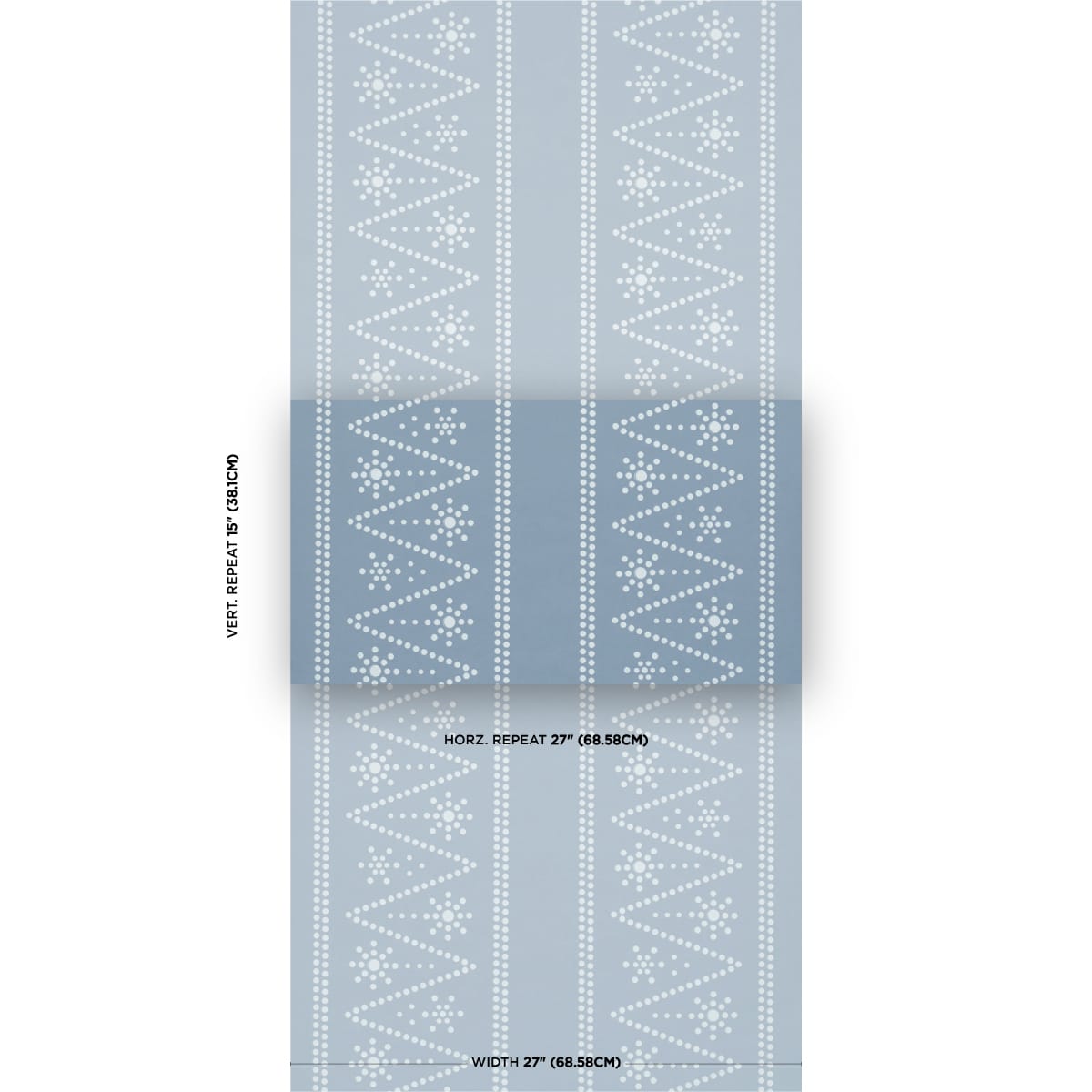 THE-PEARLIES-SOFT-BLUE-SCHUMACHER-5018372 - Schumacher Wallpaper