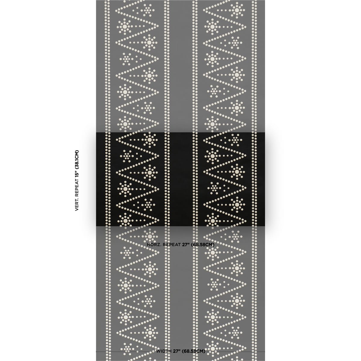 THE-PEARLIES-BLACK-SCHUMACHER-5018373 - Schumacher Wallpaper